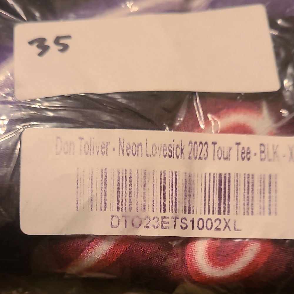 Don Toliver Neon Lovesick 2023 Tour Tee